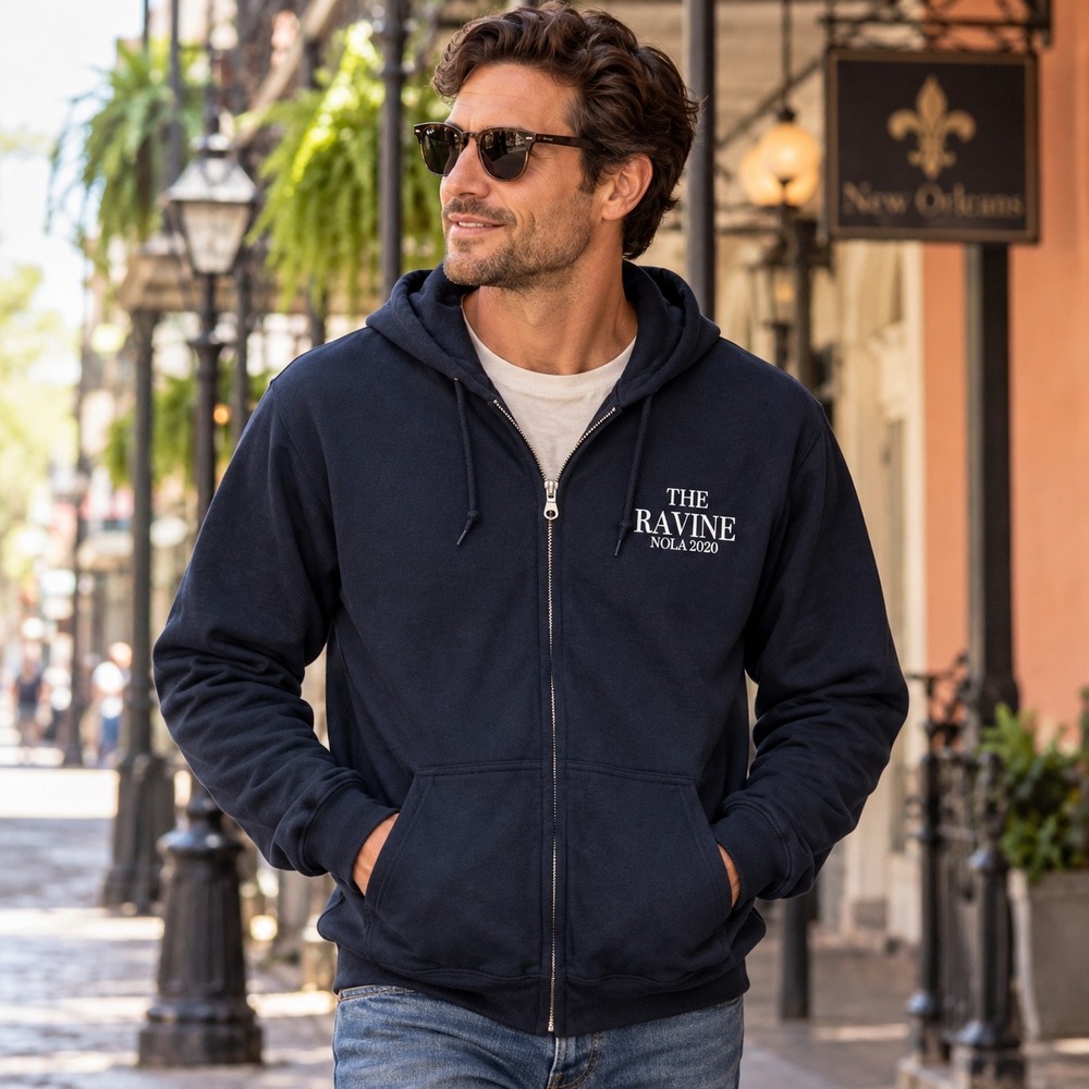 The Ravine Movie Set Crew Hoodie Large NOLA 2020 New Orleans Film Production